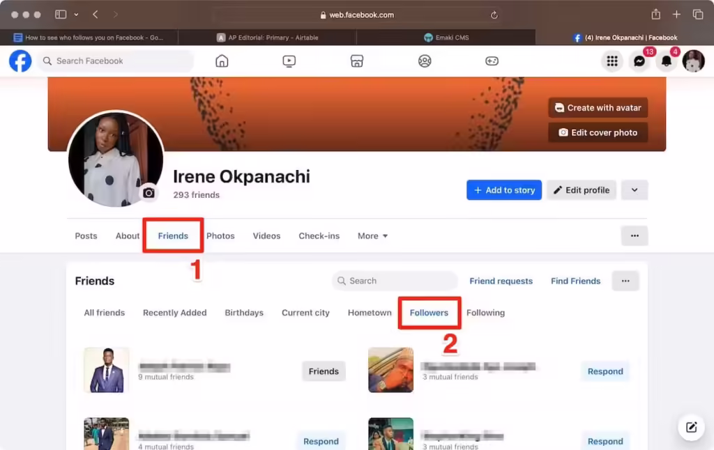 How to See Who You're Following on Facebook for Android