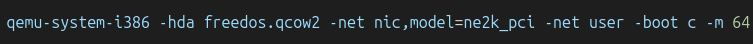 How to Set Up FreeDOS on Linux Using QEMU