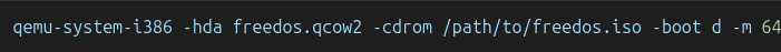 How to Set Up FreeDOS on Linux Using QEMU