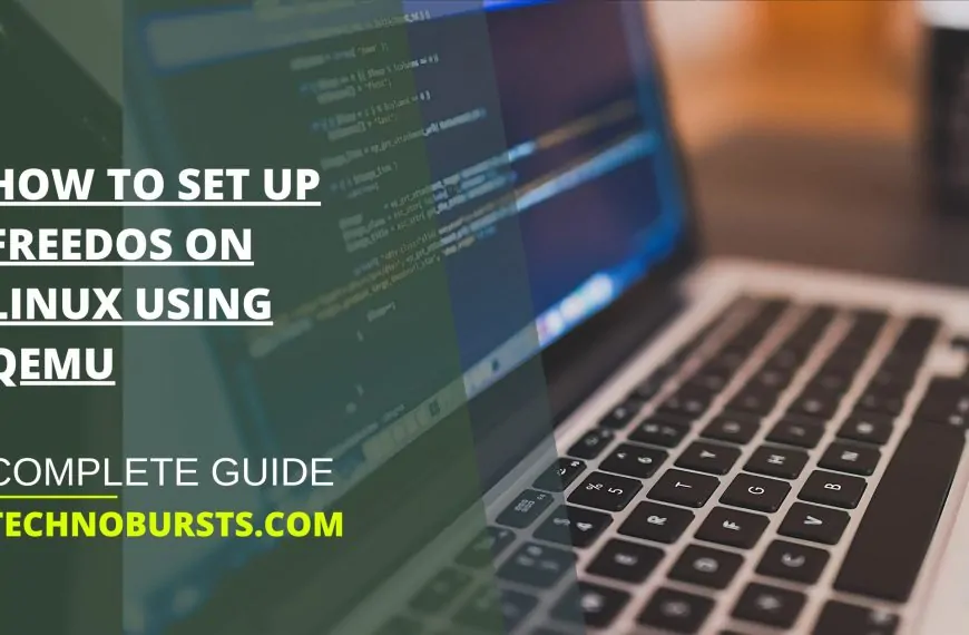 How to Set Up FreeDOS on Linux Using QEMU